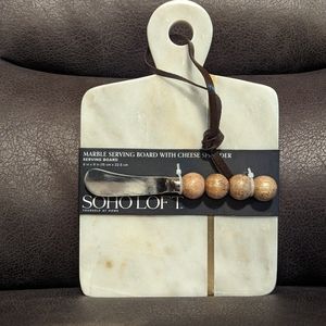 Cheese board & spreader